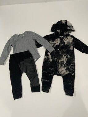 Posh Kiddos Sz 12-18 months Romper Pants Shirt Lot